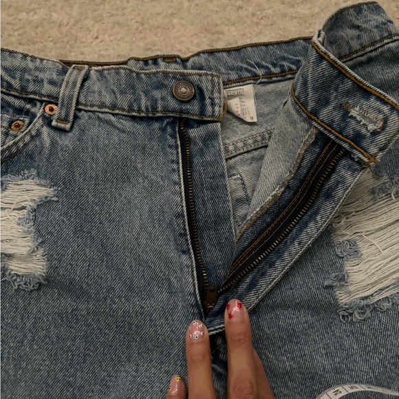 Levi's Blue Distressed 550 vintage - Picture 10 of 10